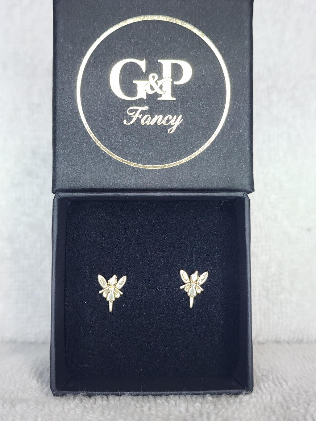 Jewelry Earrings 14k Gold Tinker Bell