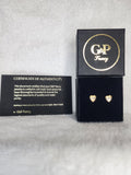 Jewelry Earrings Gold 14k Heart