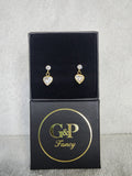 Jewelry Earrings Gold 14k Heart