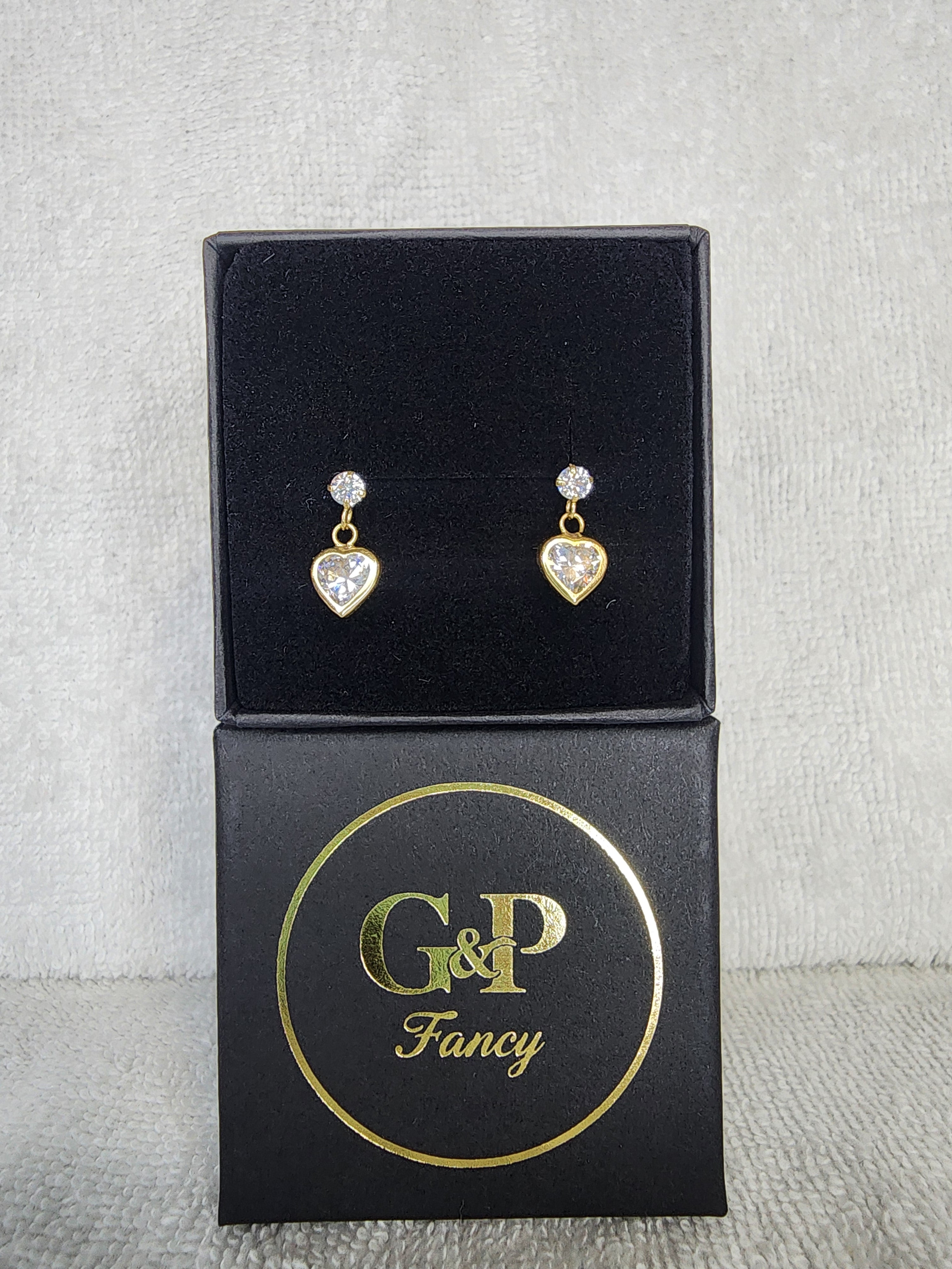 Jewelry Earrings Gold 14k Heart