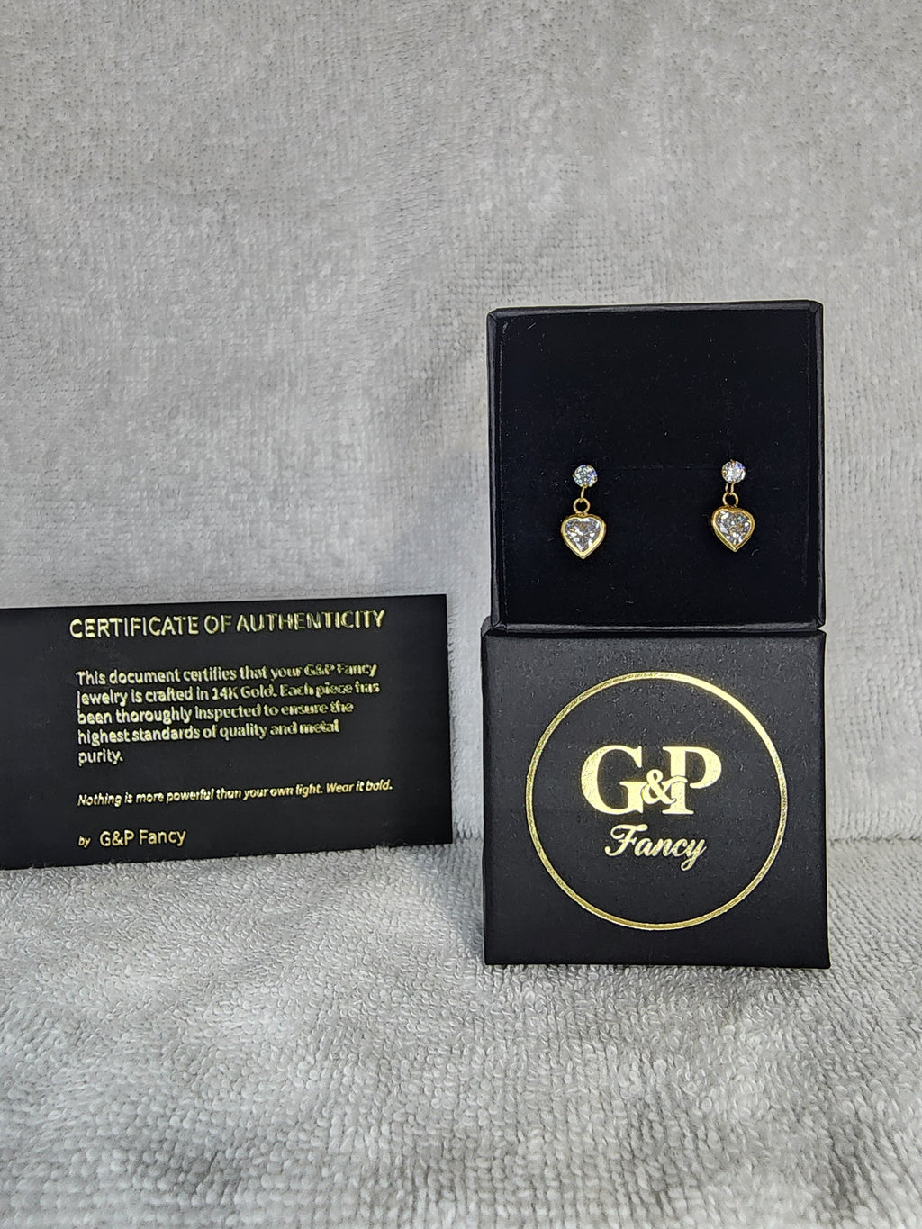 Jewelry Earrings Gold 14k Heart