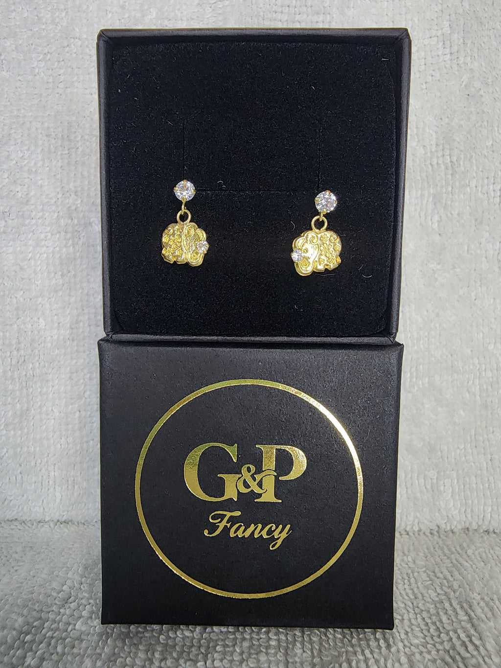 Jewelry Earrings Gold 14k Elephant