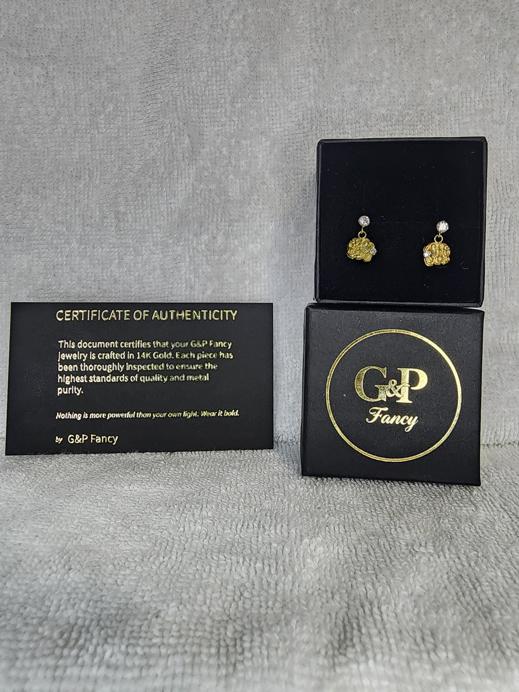 Jewelry Earrings Gold 14k Elephant