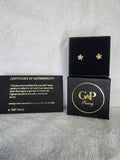 Jewelry Earrings Gold 14k Flower