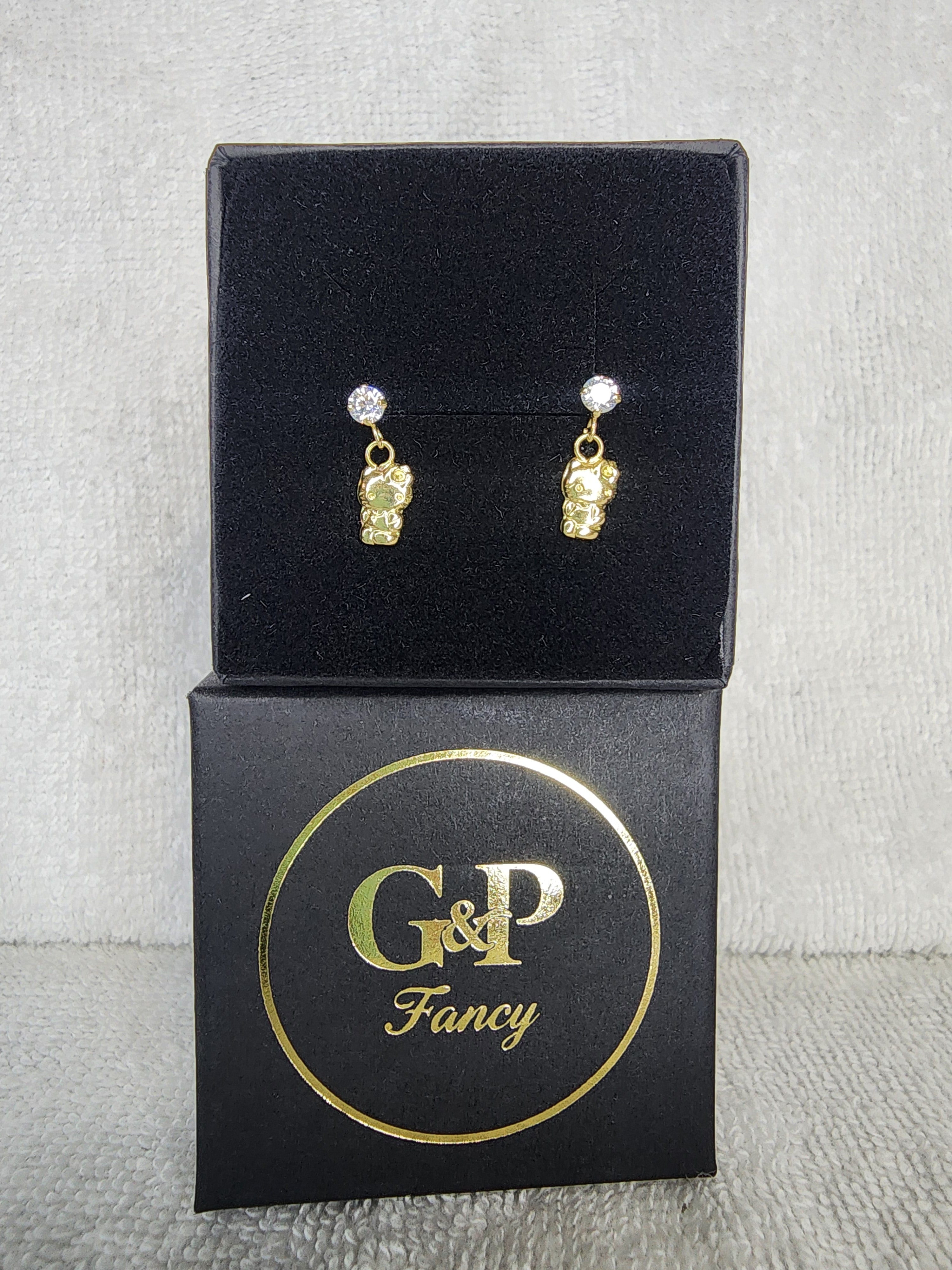 Jewelry Earrings 14k Hello Kitty