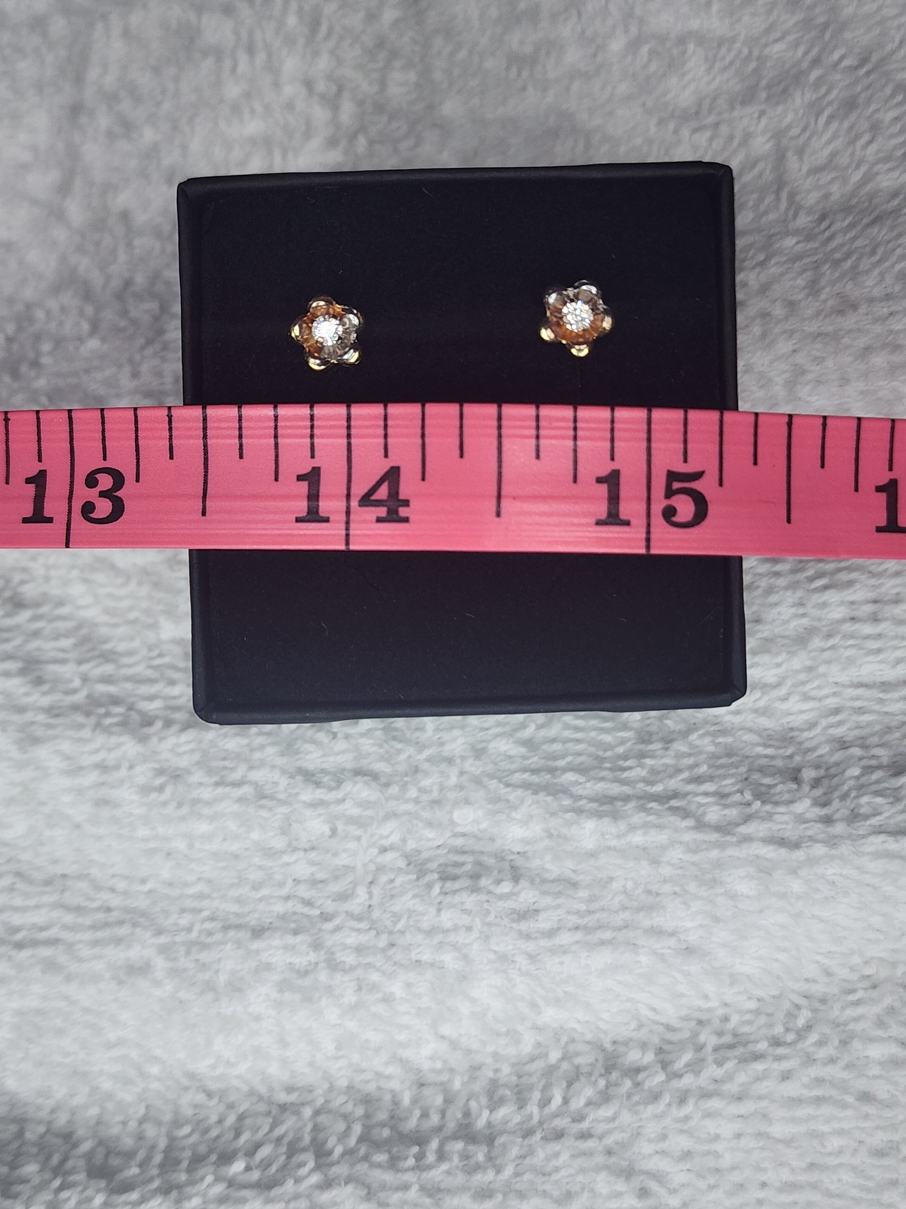 Jewelry Earrings Gold 14k Flower