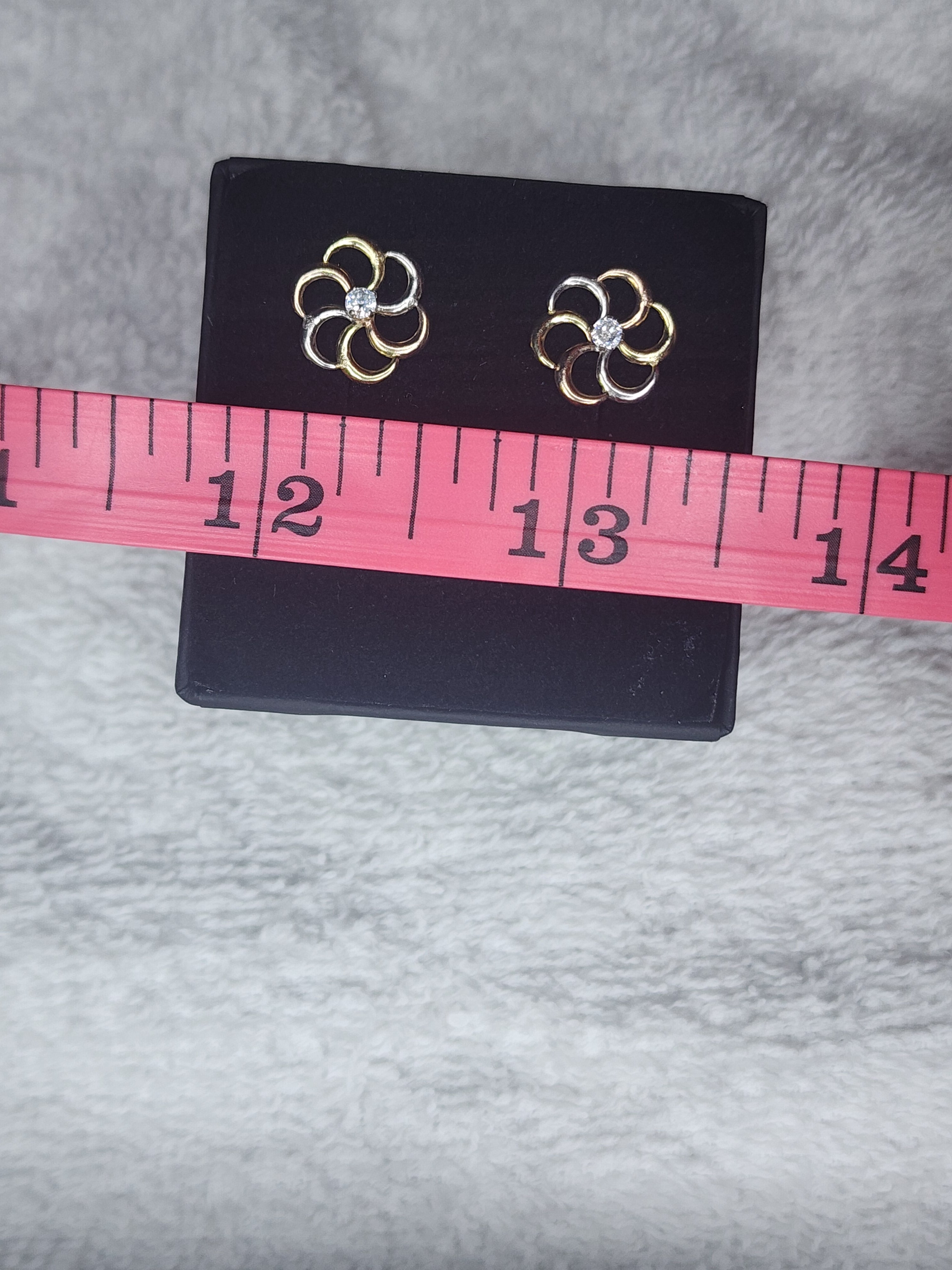 Jewelry Earrings Gold 14k Flower