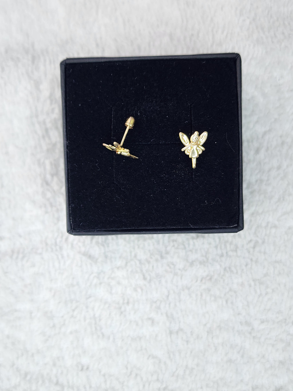 Jewelry Earrings 14k Gold Tinker Bell
