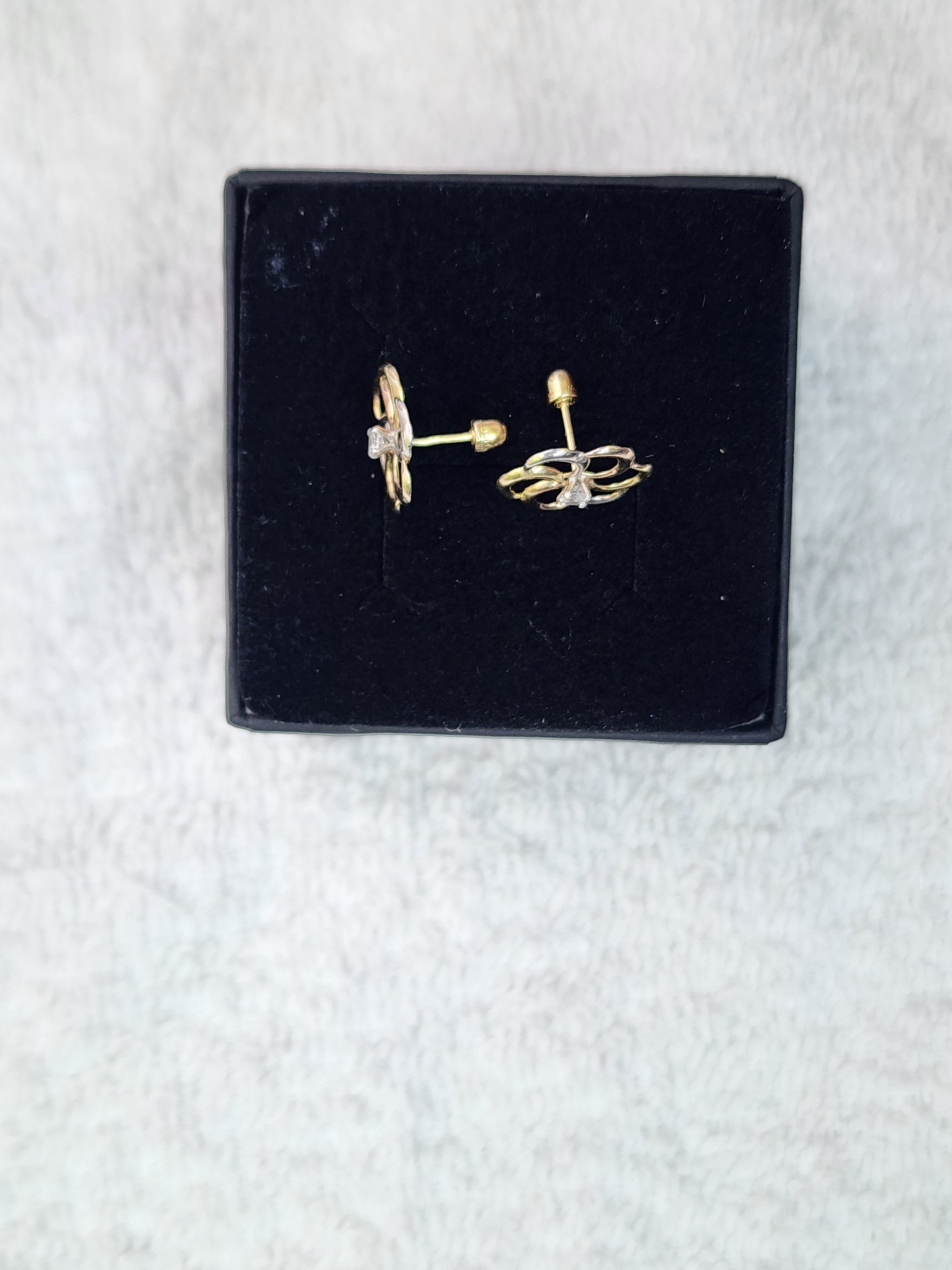 Jewelry Earrings Gold 14k Flower