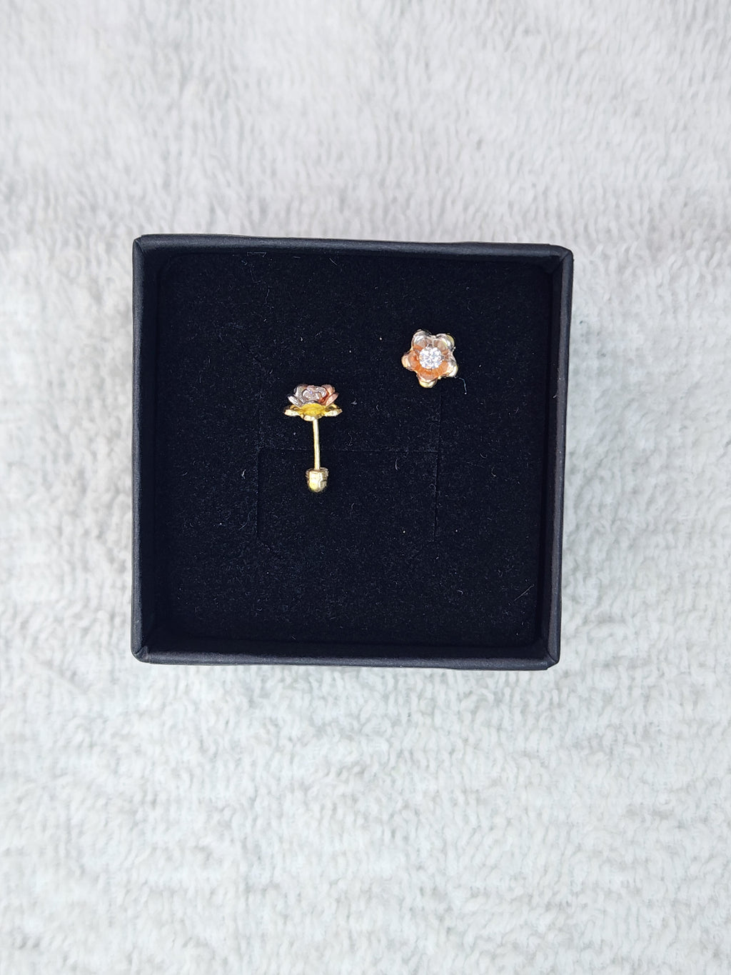 Jewelry Earrings Gold 14k Flower
