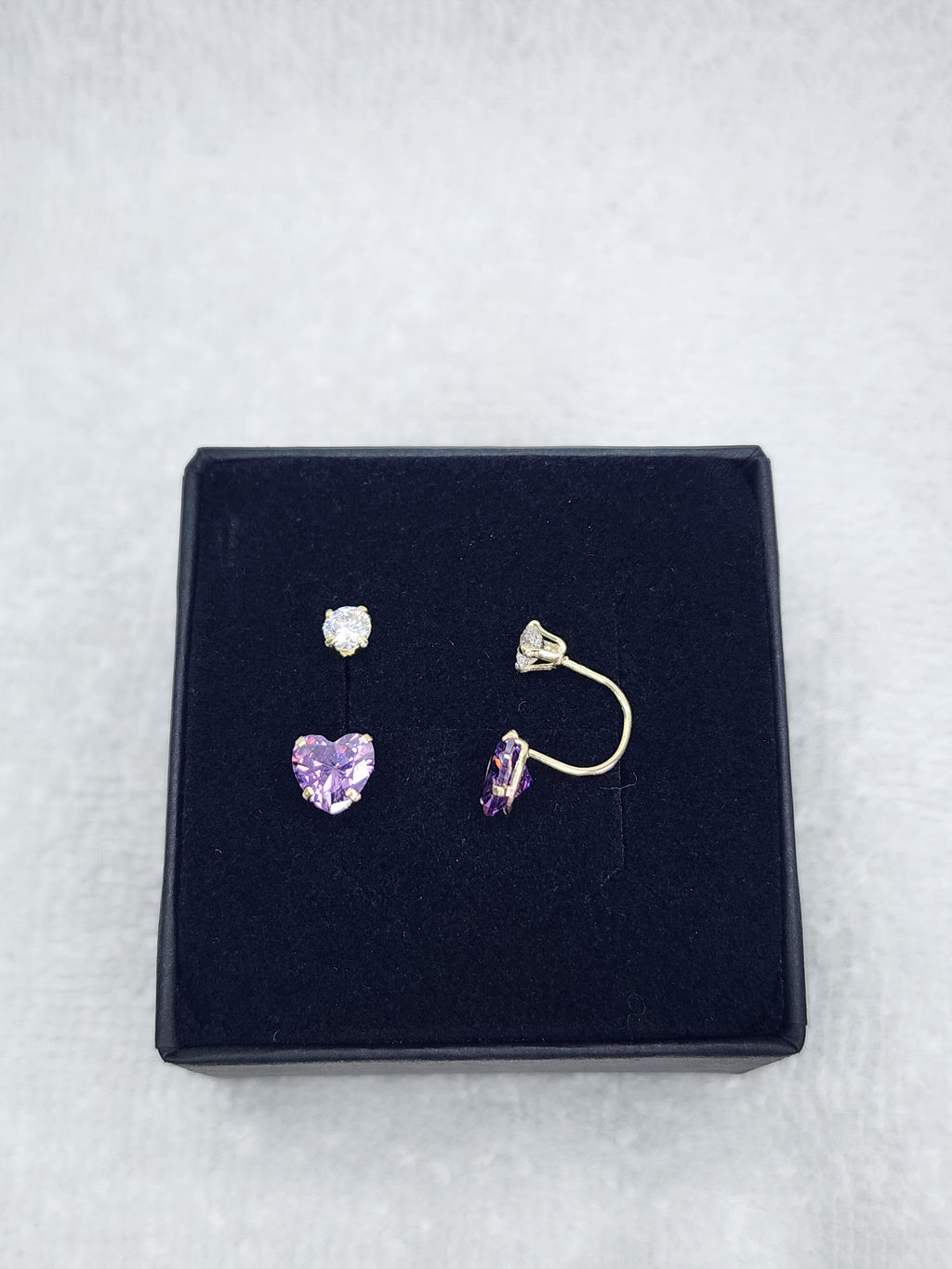 Jewelry Earrings Gold14k Heart Telephone