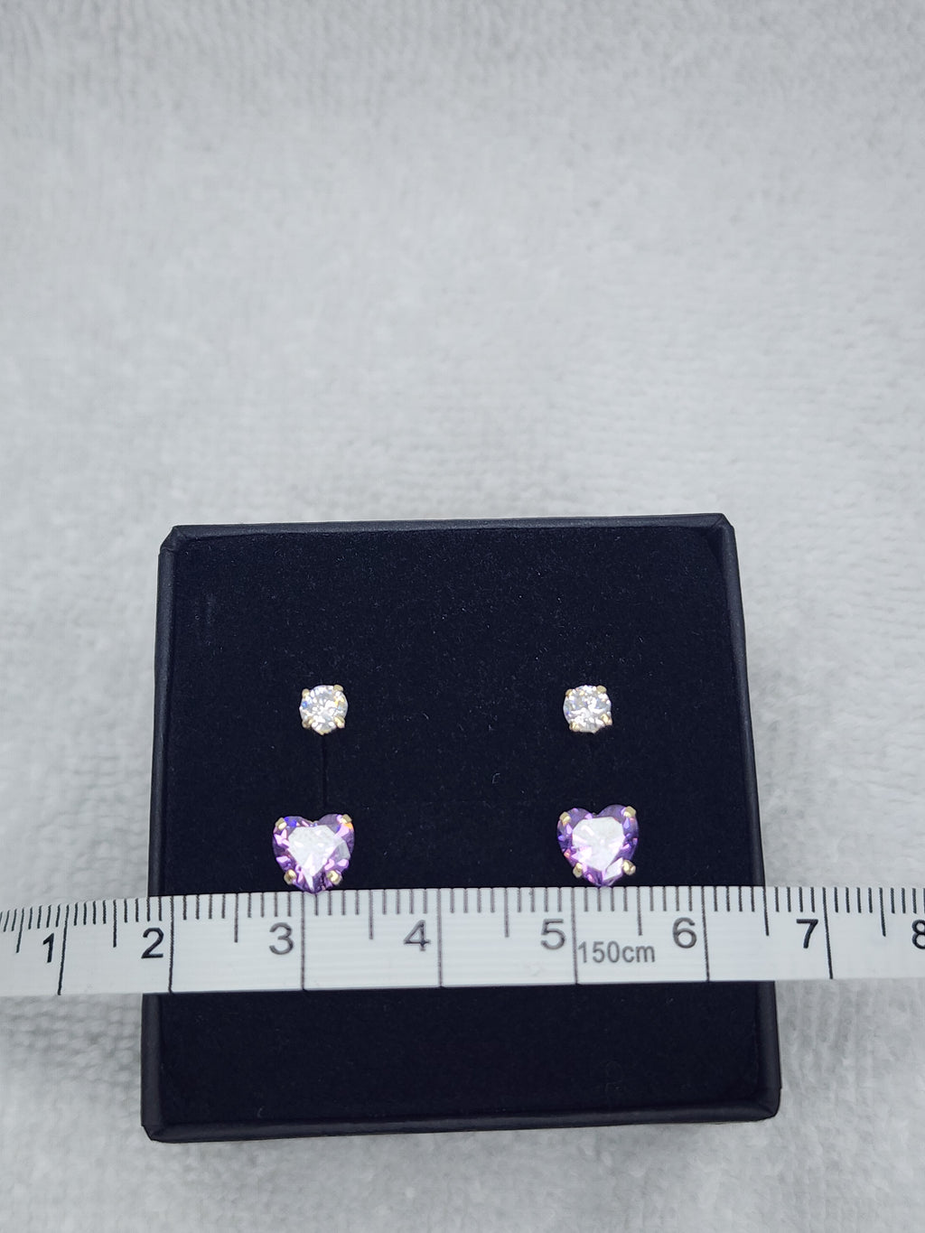 Jewelry Earrings Gold14k Heart Telephone
