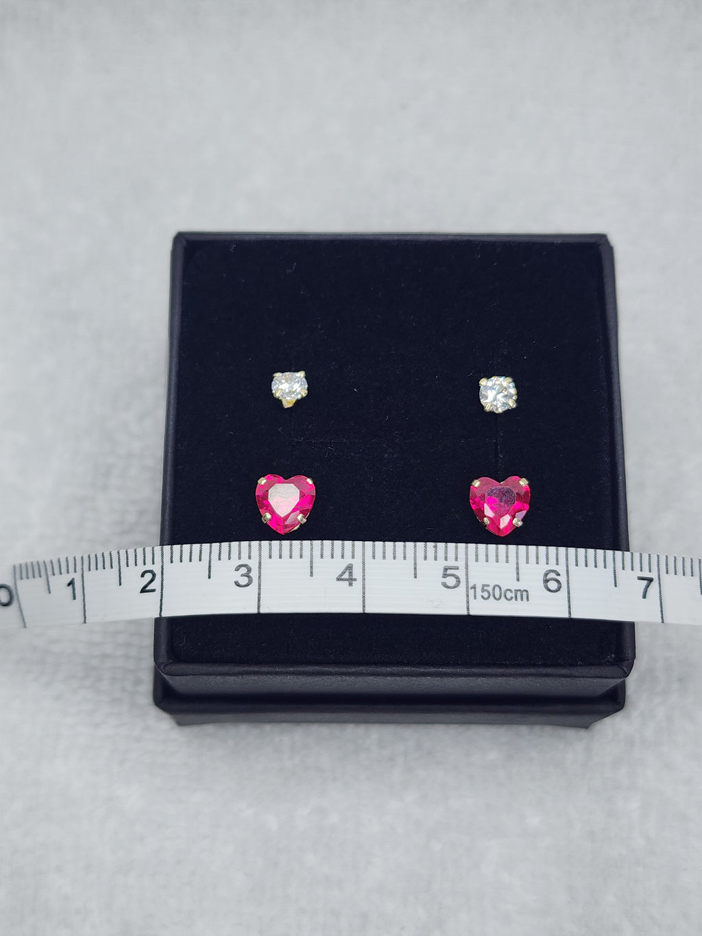 Jewelry Earrings Gold 14k Heart Telephone