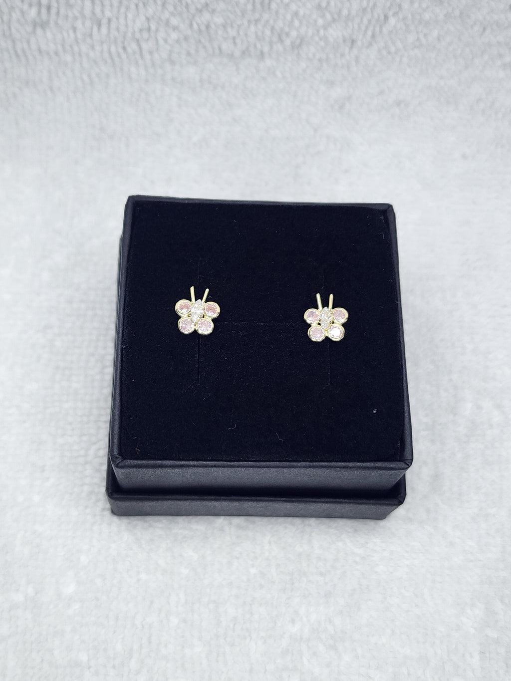 Jewelry Earrings Gold 14k Butterfly