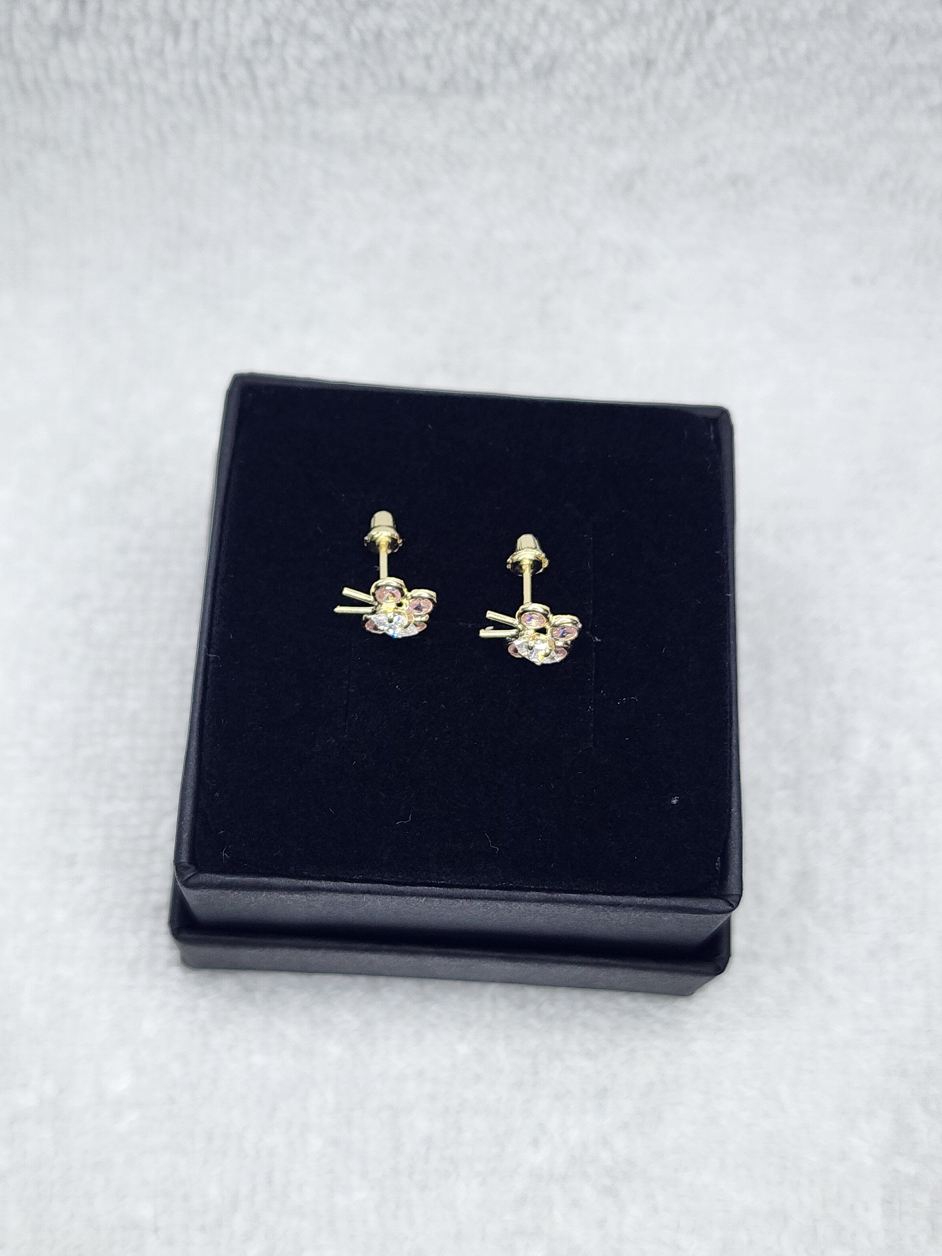 Jewelry Earrings Gold 14k Butterfly