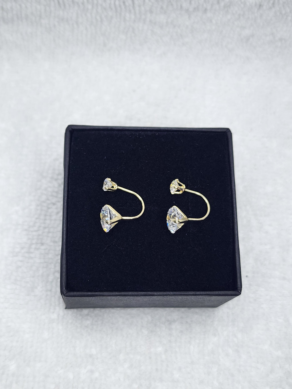 Jewelry Earrings Gold 14k White Telephone