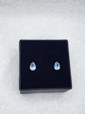 Jewelry Earrings Gold 14k Blue Pear