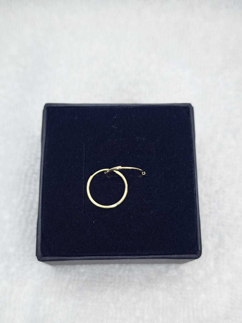 Jewelry Earrings Gold 14k 1×12 Endless Hoops