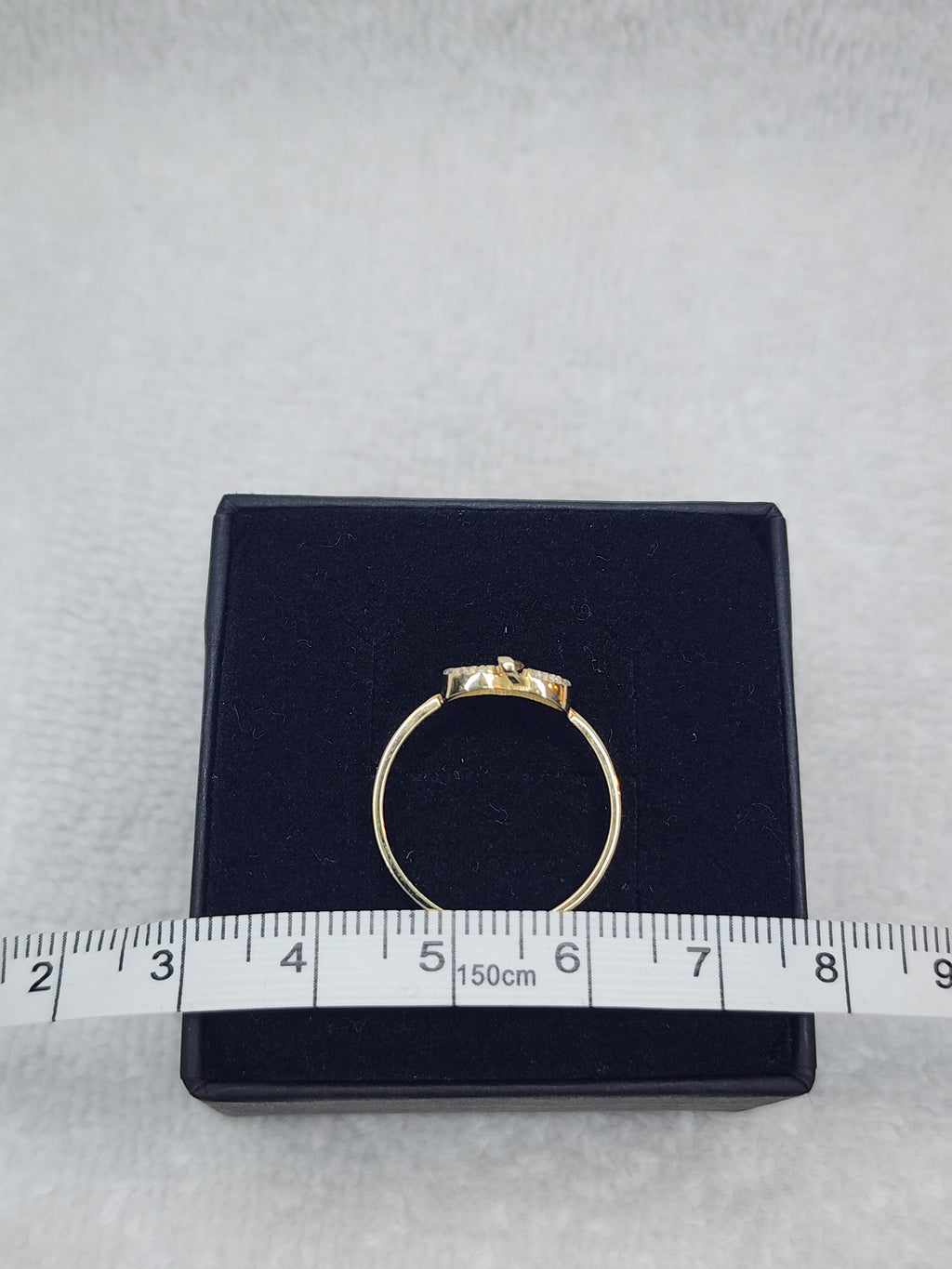 Jewelry Ring Gold 14k Heart Size 7