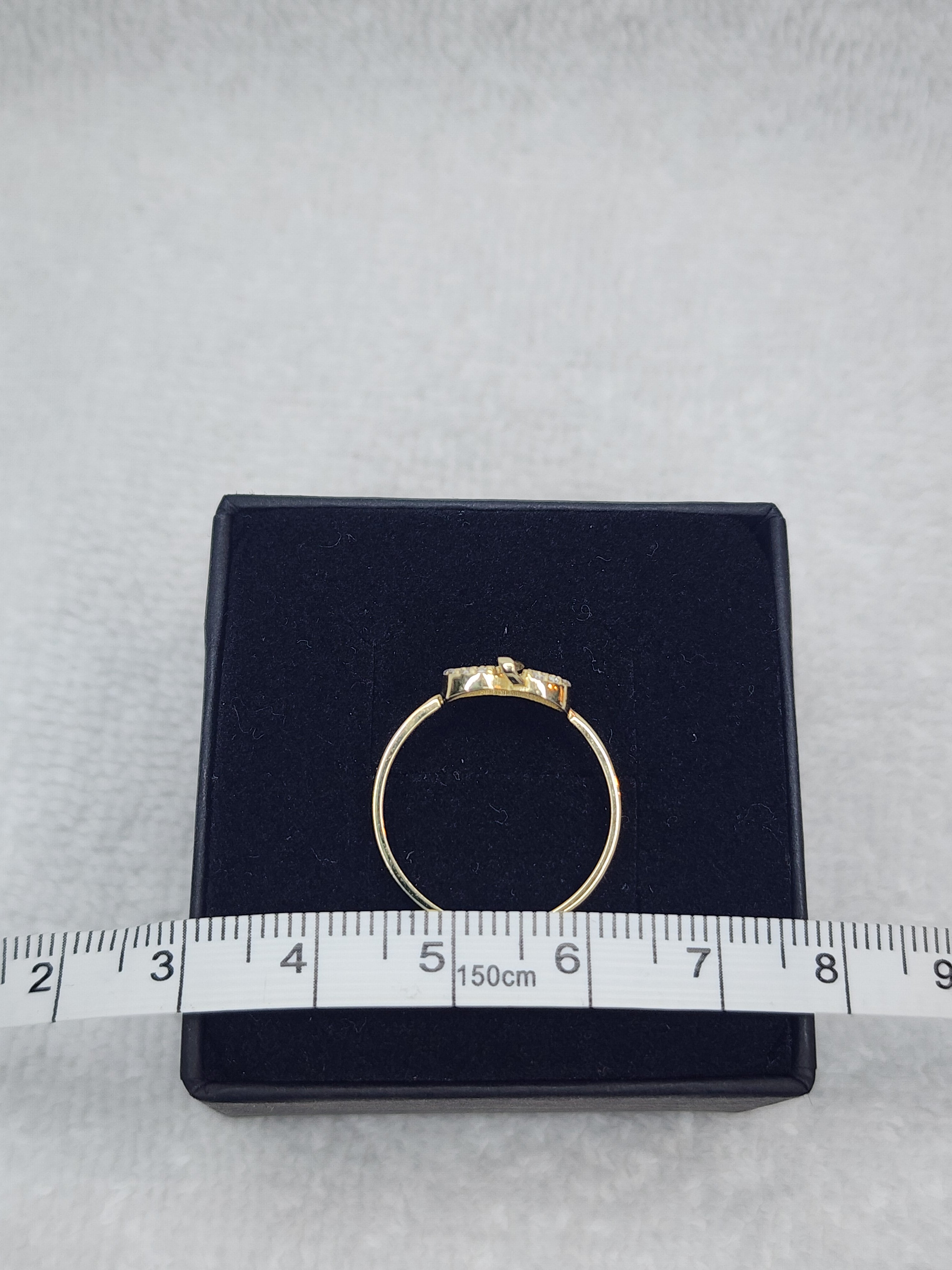 Jewelry Ring Gold 14k Heart Size 7