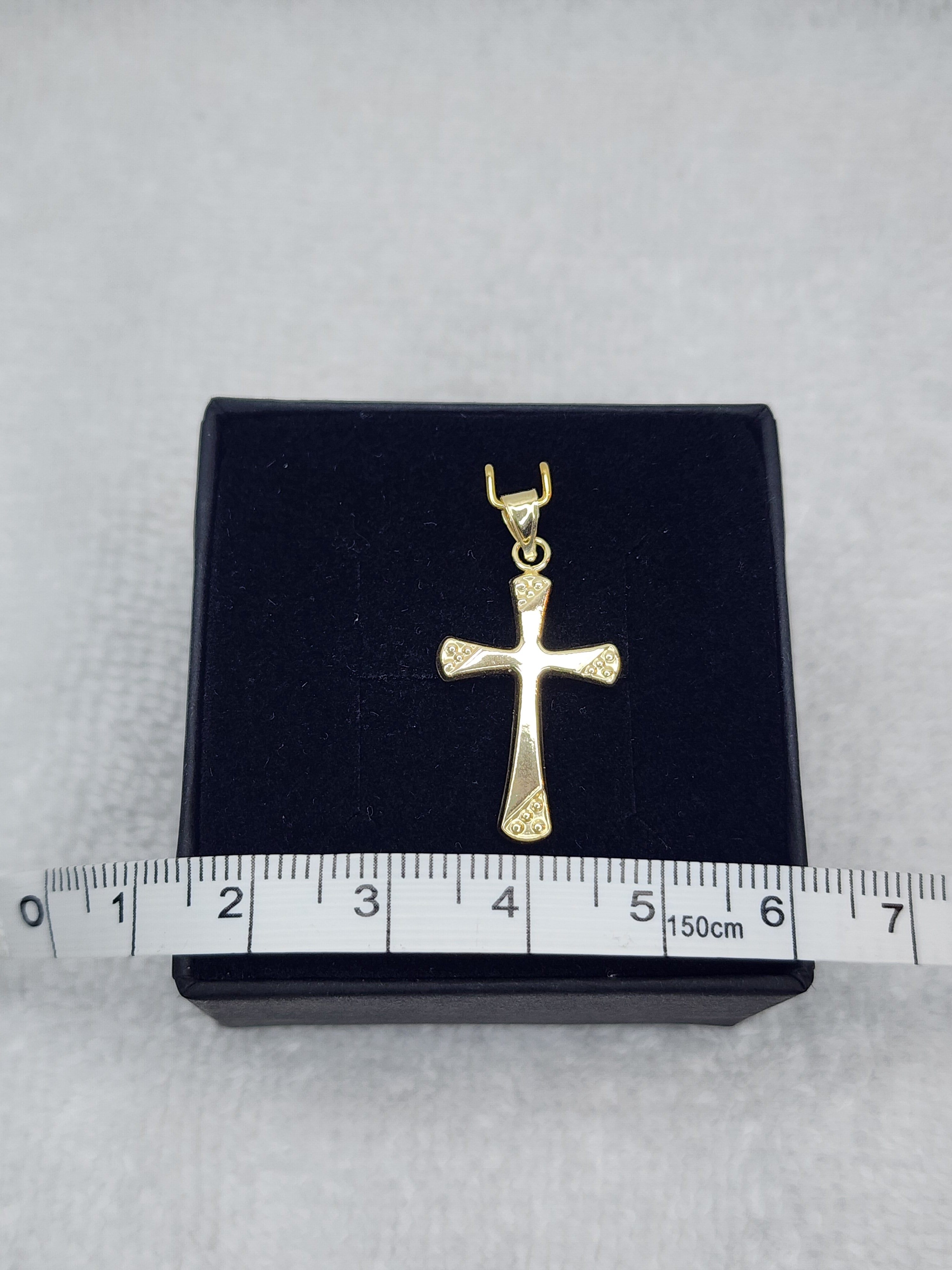 Jewelry Pendant Gold 14k Cross