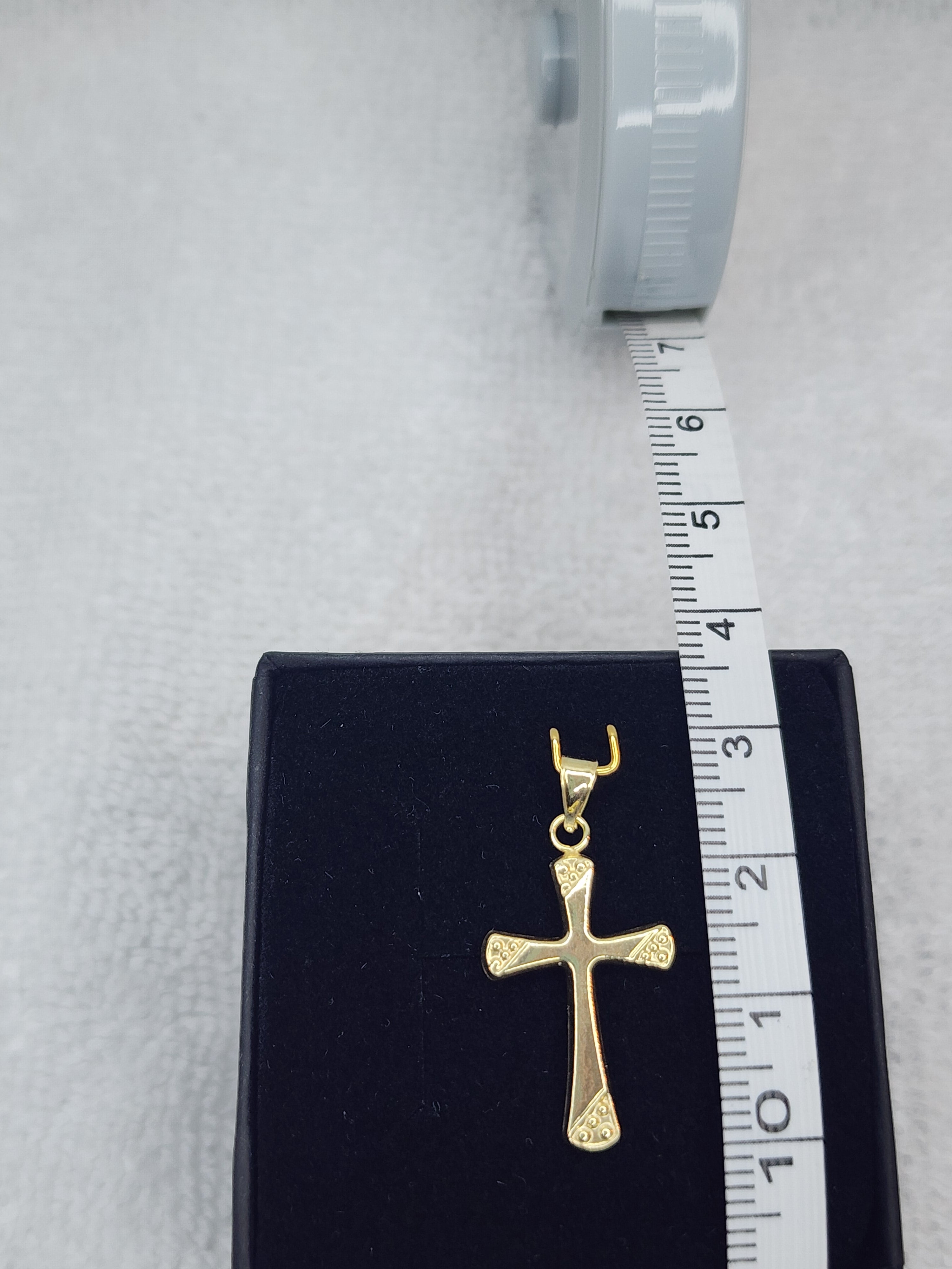 Jewelry Pendant Gold 14k Cross